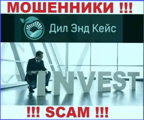 Investing это тип деятельности жульнической организации ООО Дил Энд Кейс