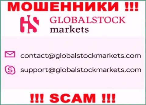 Установить контакт с мошенниками GlobalStockMarkets можете по этому е-мейл (инфа была взята с их интернет-ресурса)
