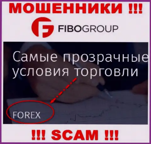 ФибоФорекс занимаются сливом людей, прокручивая делишки в области Форекс