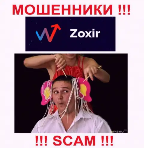 Введение дополнительных денежных активов в компанию Zoxir прибыли не принесет - это МОШЕННИКИ !!!