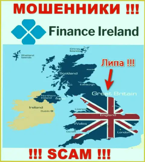 Мошенники Finance Ireland не представляют правдивую инфу касательно их юрисдикции