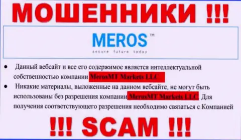 MerosMT Markets LLC - это компания, являющаяся юридическим лицом MerosTM