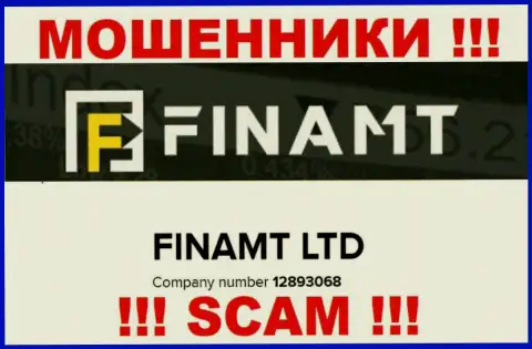 Финамт Ком - это МОШЕННИКИ, а принадлежат они Finamt LTD