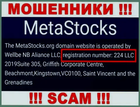 Номер регистрации организации Wellbe NB Aliance LLC - 224 LLC 2019