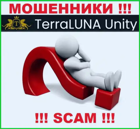 Регулятор и лицензия TerraLuna Unity не представлены у них на интернет-портале, значит их вообще НЕТ