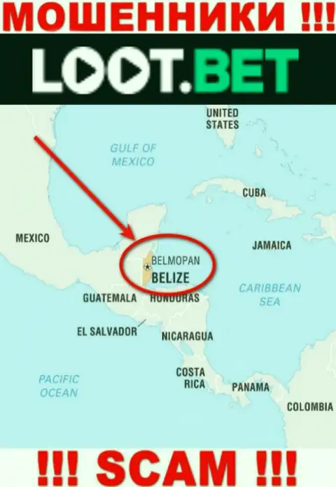Лучше избегать совместного сотрудничества с интернет-мошенниками LootBet, Belize - их место регистрации