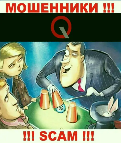 QIQ успешно обманывают неопытных клиентов, требуя налоги за вывод средств