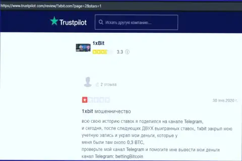 Не рискуйте финансовыми средствами, прячьте их подальше от лап 1 x Bit