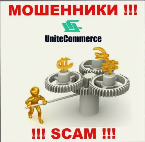 По причине того, что деятельность UniteCommerce никто не регулирует, а следовательно иметь дело с ними крайне опасно