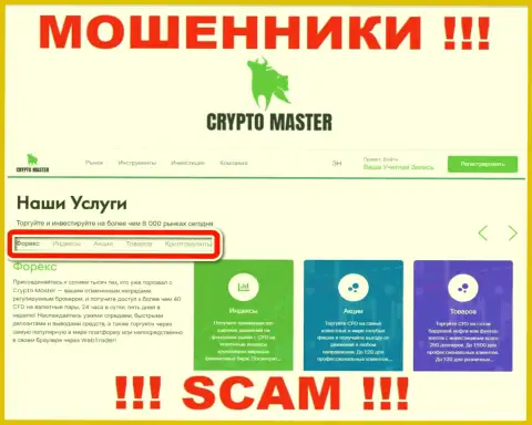 Не переводите финансовые активы в Crypto Master LLC, род деятельности которых - Брокер