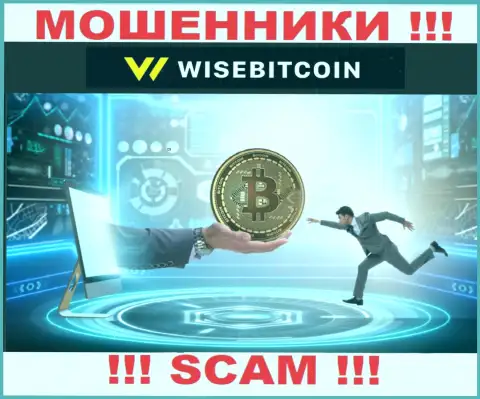 Не верьте в замануху интернет-мошенников из компании Wise Bitcoin, разведут на средства и не заметите