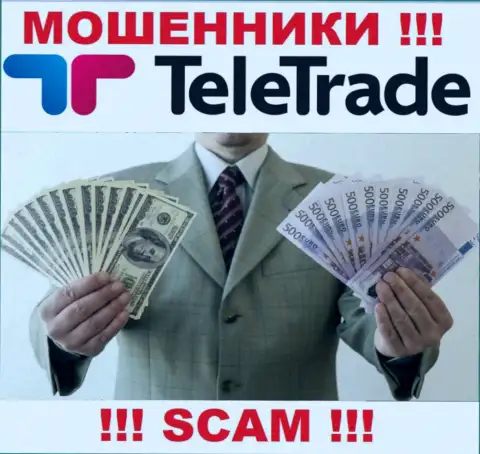 Не доверяйте мошенникам TeleTrade Ru, никакие налоги забрать обратно финансовые средства помочь не смогут