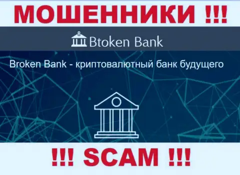 Будьте весьма внимательны, род деятельности Btoken Bank, Инвестиции это разводняк !!!
