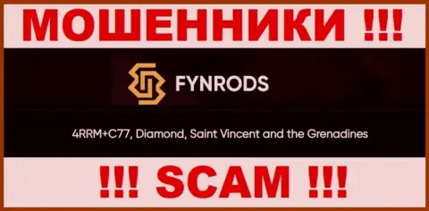 Не связывайтесь с организацией Fynrods Com - можно остаться без финансовых активов, так как они пустили корни в оффшорной зоне: 4RRM+C77, Diamond, Saint Vincent and the Grenadines