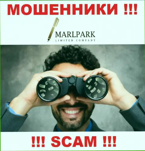 На проводе Marlpark Ltd - БУДЬТЕ КРАЙНЕ ОСТОРОЖНЫ, они подыскивают очередных лохов